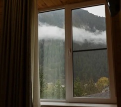 Двухместный номер Standard с видом на горы двуспальная кровать в Форельное