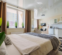 1-комнатные апартаменты студия в Roomtour
