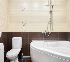 2-комнатные апартаменты люкс с 1 односпальной и 2 двуспальными кроватями в Ваш Комфорт Апарт на улице Дмитрия Благоева