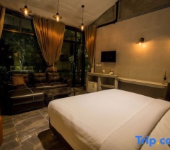 Студия с видом на бассейн в Foresto Sukhothai Guesthome