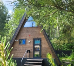 Дом A-frame в 4 сезона