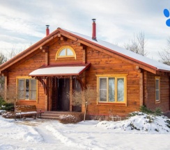 Двухэтажный дуплекс с камином №7. Проживание с животными. в Караван