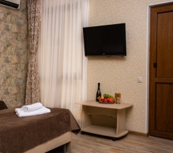 Стандарт 3-местный с двумя раздельными кроватями и балконом в Джульетта