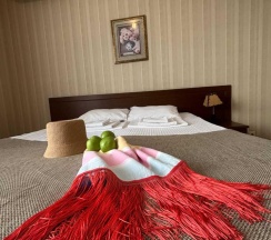 Комната стандарт с 1 двуспальной кроватью с балконом в Фортуна