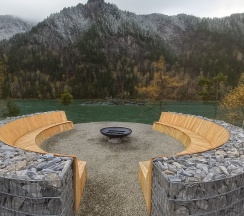 Вилла с панорамными окнами в Pinewood resort&SPA