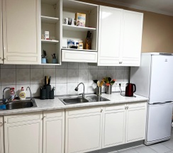 Кровать в мужском номере c 5 двухъярусными кроватями (удобства на этаже) в Темпер прайд