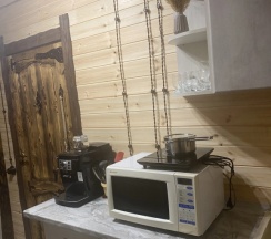 Коттедж с балконом и с красивым видом из окна в Dream Chalet