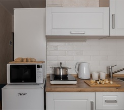 Blue - 2х местные апартаменты-студия у Ботанического сада (4 этаж) в Smart Lofts Moscow