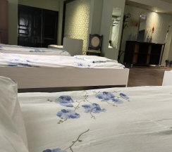 Кровать в общем номере в Hostel Mang`o