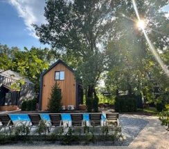 "FAMILY" Дом семейный 70 кв.м на 4+3 гостя / Вторая линия в Priroda