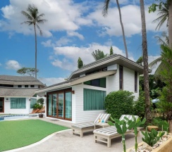 Двухместная вилла Pool Access с видом на океан двуспальная кровать в Chaba Cabana Beach Resort