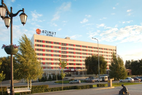 Астрахань: Отель Azimut Сити Отель Астрахань