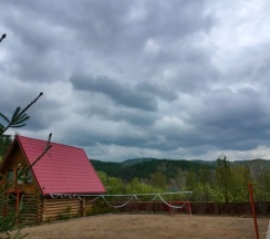 Бунгало стандарт с 2 односпальными кроватями (мансарда) в Еловое