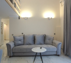 Двухместные апартаменты 2 с видом на внутреннюю территорию (во двор) двуспальная кровать в Exclusive Hotel&Apartments