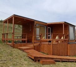 Домик на четверых с панорамным видом в ЭкоАура