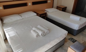 Трёхместный номер Standard с видом на сад в Side Ozgurhan Hotel