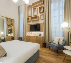 Двухместный номер Deluxe с красивым видом из окна двуспальная кровать в Renascentia in Florence