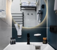 Апартаменты ПРЕМИУМ с панорамным видом на Эльбрус (корпус 4) в Park&House Hotel