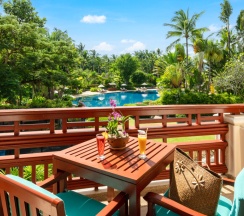 Люкс Дуплекс с 2 комнатами в Отель Santiburi Koh Samui