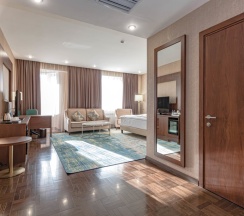 Двухместный полулюкс двуспальная кровать в Best Western Plus Astana