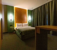 Апартамент 10 Двухместный Полулюкс  с потрясающим видом на Москва Сити (с душем) в Ap-in aparts