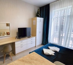 Двухместный номер Standard (двуспальная кровать) в Апартаменты Park In Pulkovo