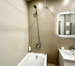 Двухместные апартаменты c 1 комнатой (двуспальная кровать) в Fresh Room на улице Маршала Устинова 3