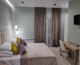 Двухместный номер Standard с видом на горы двуспальная кровать в Эльбер