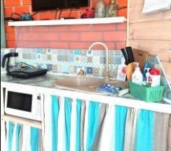 Коттедж стандарт с 1 двуспальной кроватью в Лисапедово