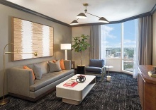 Двухместный люкс Luxury двуспальная кровать в Omni Austin Hotel Downtown