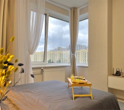 Однокомнатные апартаменты Люкс в Ава Салют SyncotelHome