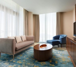 Двухместный люкс Expo c 1 комнатой двуспальная кровать в Hilton Astana