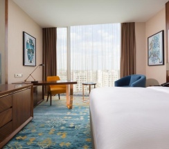 Двухместный номер Deluxe двуспальная кровать в Hilton Astana
