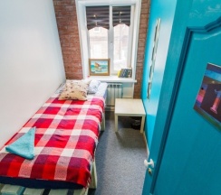 Одноместная комната с общими удобствами в Gallery and more