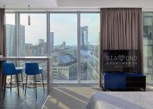 Corner Studio Apartment в Diamond Apartments