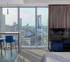 Corner Studio Apartment в Diamond Apartments