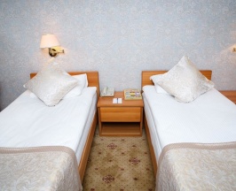 Двухместный номер Standard с балконом 2 отдельные кровати в Astana International Hotel