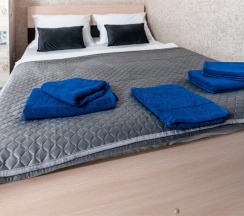 Четырехместный Стандартный номер с двухъярусной кроватью в гостевом доме SV на 3 этаже в Милка