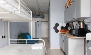 3 - ФМШ (Трехместный стандарт + доп место. Triple room + Extra bed) в Academ Inn
