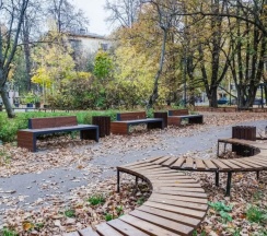 Апартаменты с балконом в Квартира однокомнатная ЛайлаТов на метро Нагорная