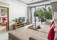 Двухместные апартаменты Deluxe с 2 комнатами двуспальная кровать в Beach Republic, Koh Samui