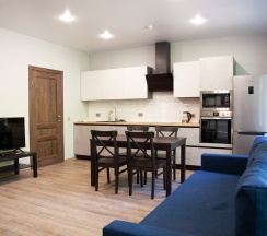 Апартаменты студио на 2м этаже  в Белый снег