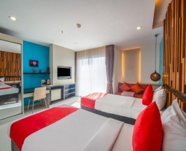 Двухместный номер Superior 2 отдельные кровати в I Dee Hotel