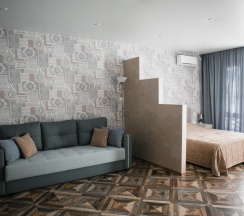 Двухместная студия Comfort с балконом (двуспальная кровать) в Apartments Malina Alt Platz 17