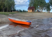 Коттедж с красивым видом из окна в Прозрачный берег