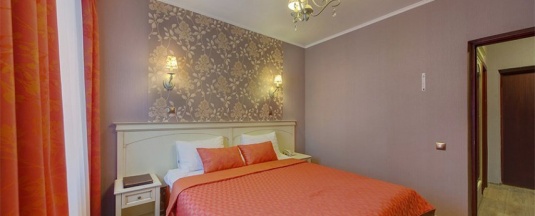 Двухместный люкс Романтик двуспальная кровать в Айвенго