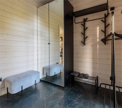 VIP Коттедж Семейный с 1 спальней и купелью в Black Village Family