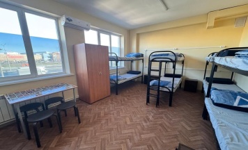 Койко-место в 10 -ти   местном мужском  номере стандарт(душ/туалет общий) в Сеть хостелов №1