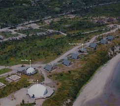 АРК-шале ПРЕМИУМ 4 SNGL 1line (sea view) в Titovka arctic river park