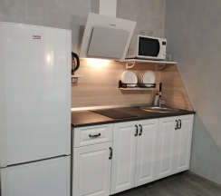 Трехместный номер с двуспальной и односпальной кроватью в Pulkovo Sky